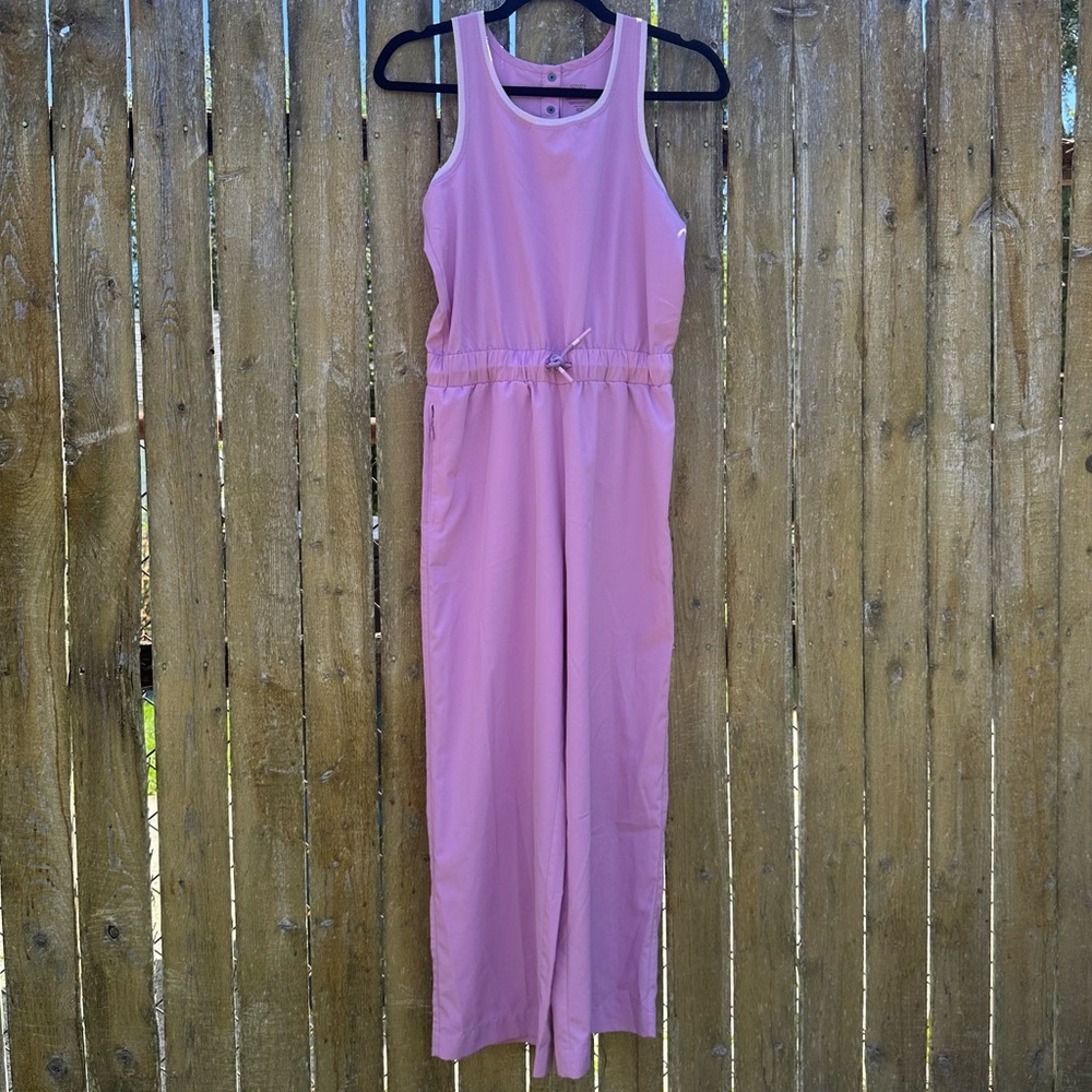 Athleta Girl Jump for Joy Jumpsuit Geranium Purple Sz XL / 14